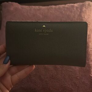 Gray Kate Spade Wallet